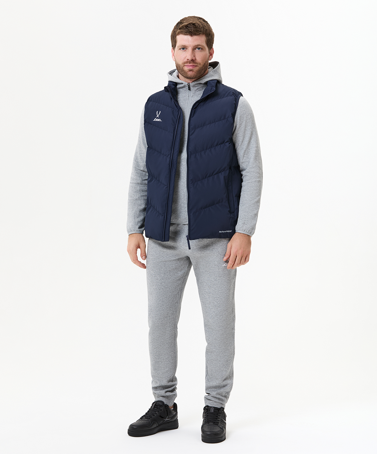 Жилет утепленный JOGEL ESSENTIAL PerFormPROOF Padded Vest, темно-синий, размер L