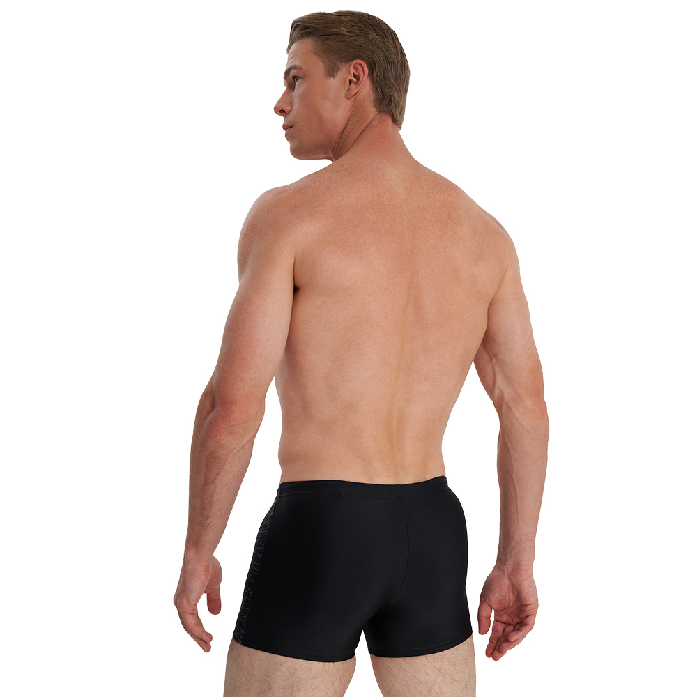 Плавки SPEEDO Eco Medley Logo Swim boxer, 8-1135400334, р.30 (рос.46), нейлон, эластан, черный