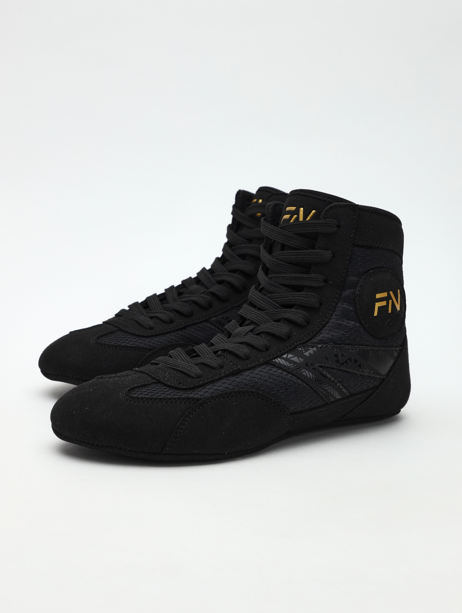 Борцовки для борьбы, самбо FN Sambo Shoes Rash Black