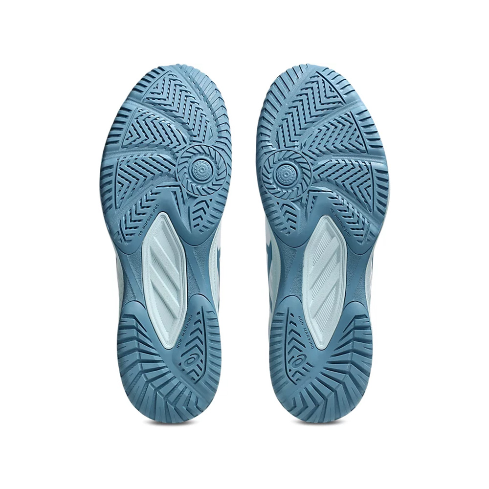 Кроссовки ASICS Upcourt 6 1071A104 105,р.9,5 (рос.42),иск.кожа, текстиль, бело-бирюзов