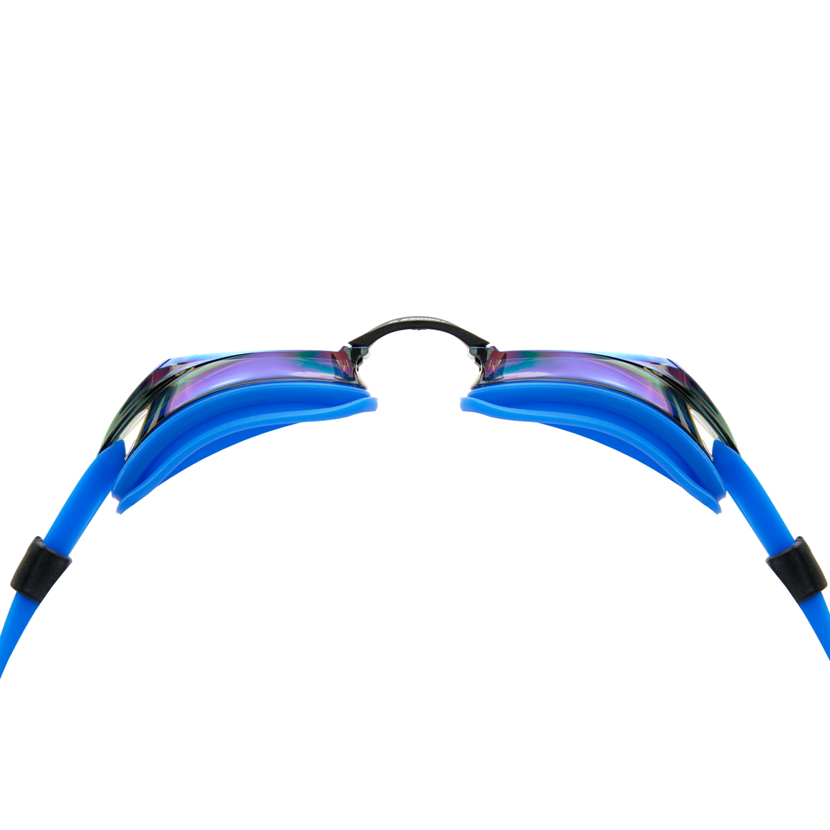 Очки для плав.TORRES Pro, SW-32518MR, зерк.линзы.,синяя оправа,дв.рег.ремешок