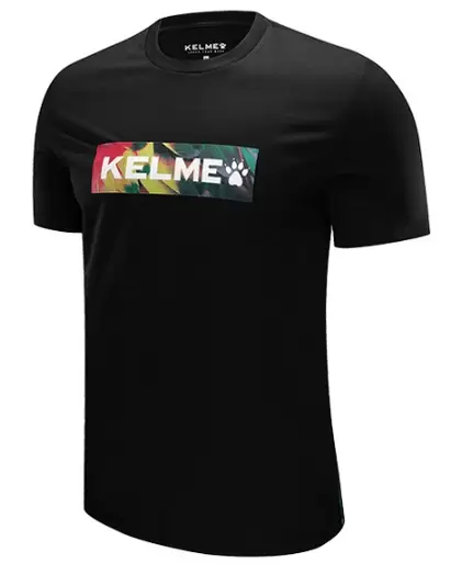 Футболка KELME Men's Short Sleeve T-Shirt Black