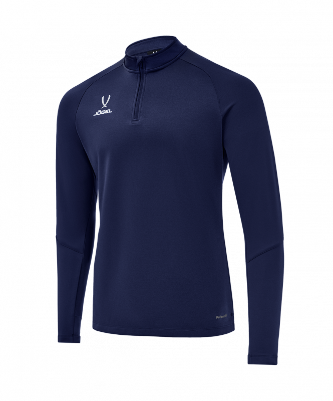 Джемпер тренировочный JOGEL PREMIER PerFormDRY Training 1/4 Zip Fleece Top, темно-синий, размер L