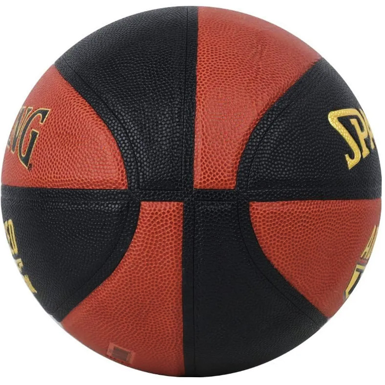 Мяч баск. SPALDING Advanced Grip Control  In/Out 76872z,  р.7, композит. кожа (ПУ), коричнево-черный