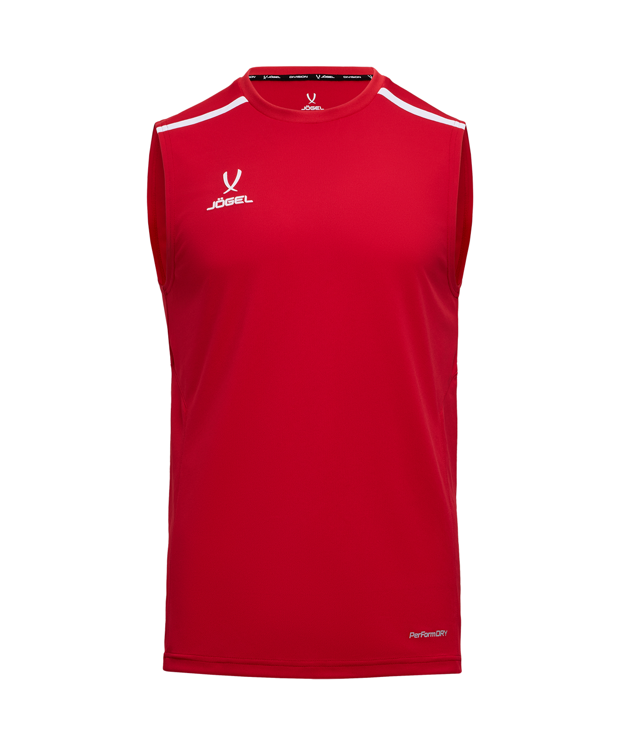 Майка тренировочная JOGEL DIVISION PerFormDRY Training Sleeveless, красный, размер L