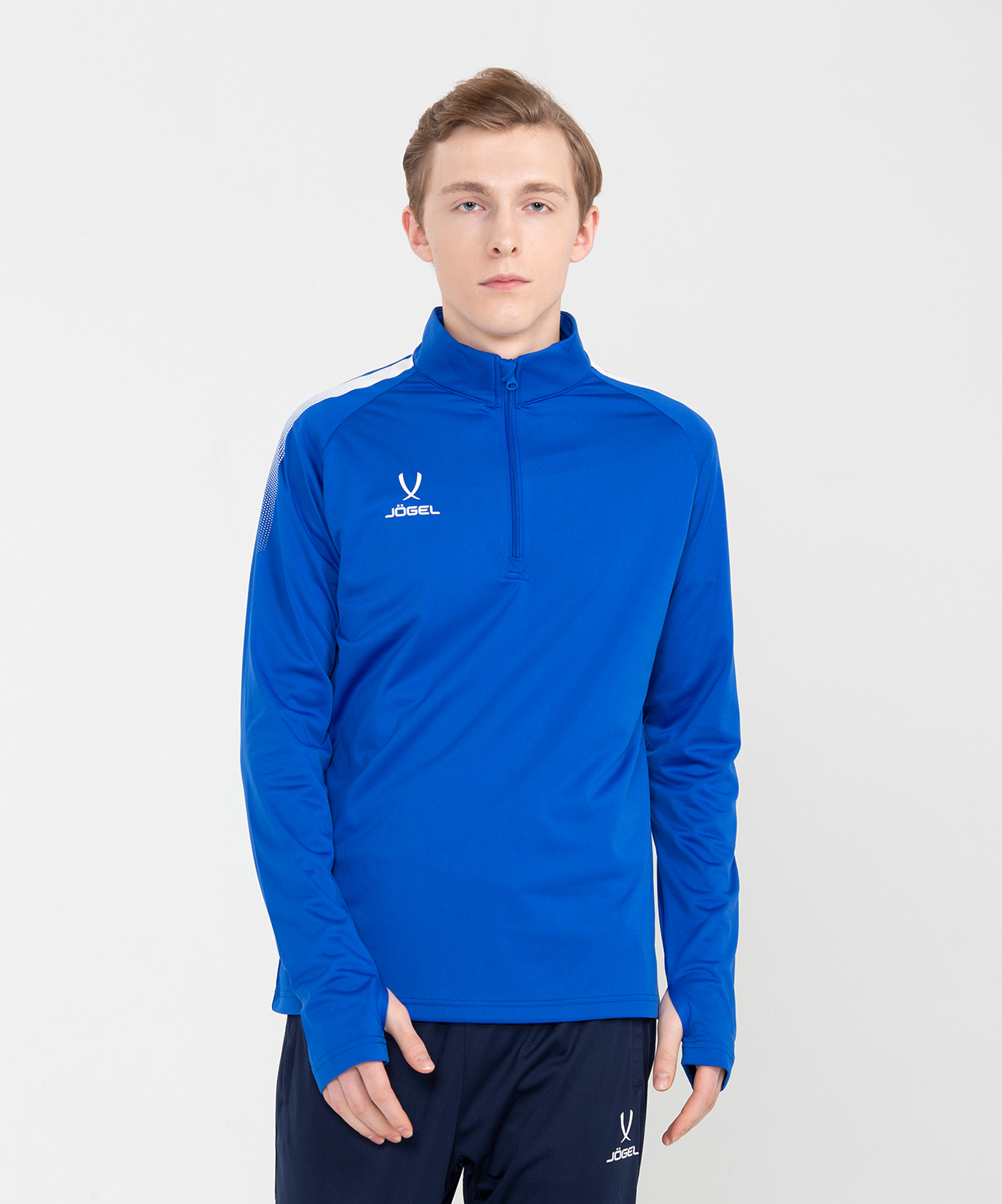 Джемпер тренировочный CAMP Training Top 1/4 Zip, синий, размер L