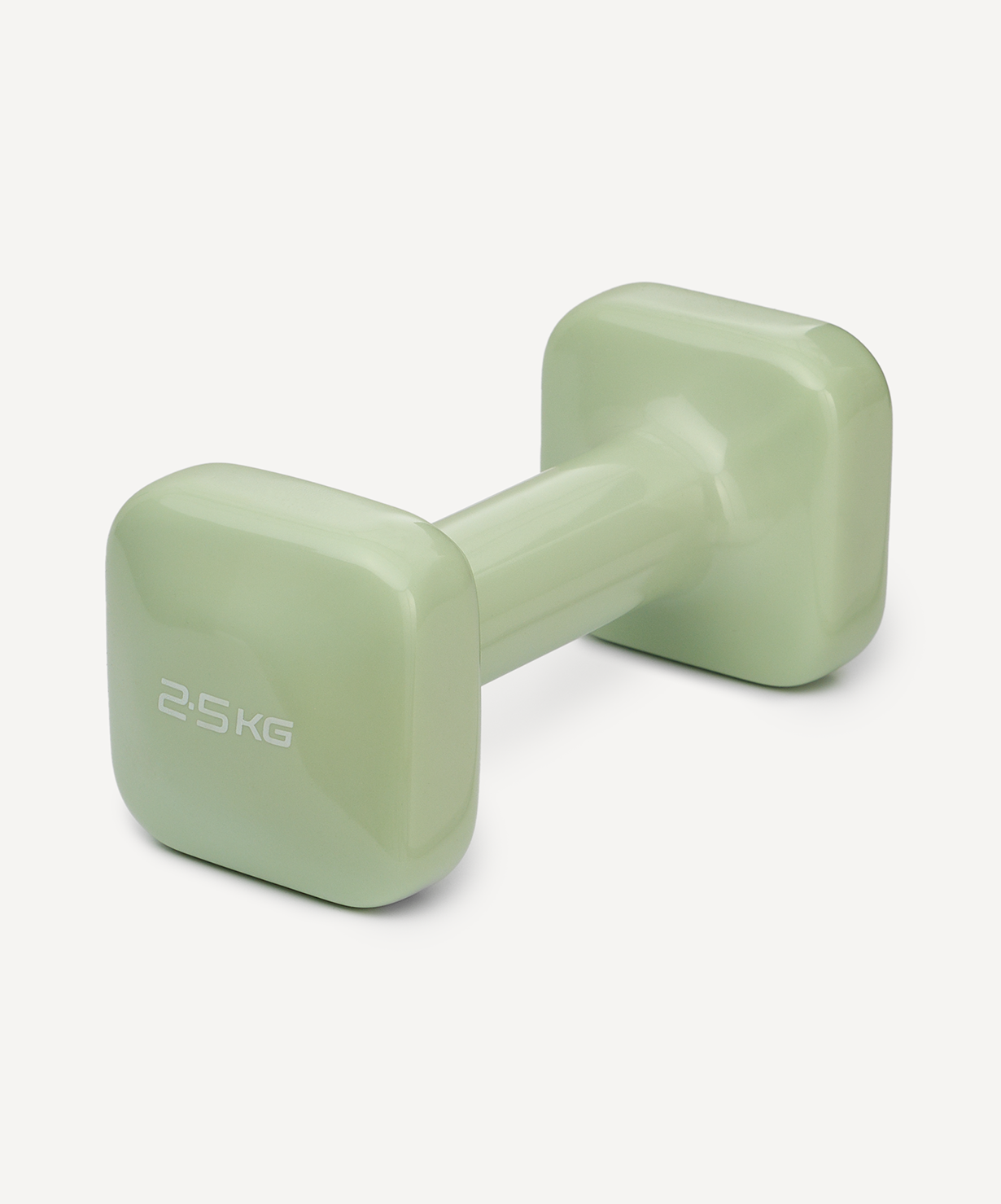 Гантель виниловая STARFIT DB-106 2,5 кг, оливковый