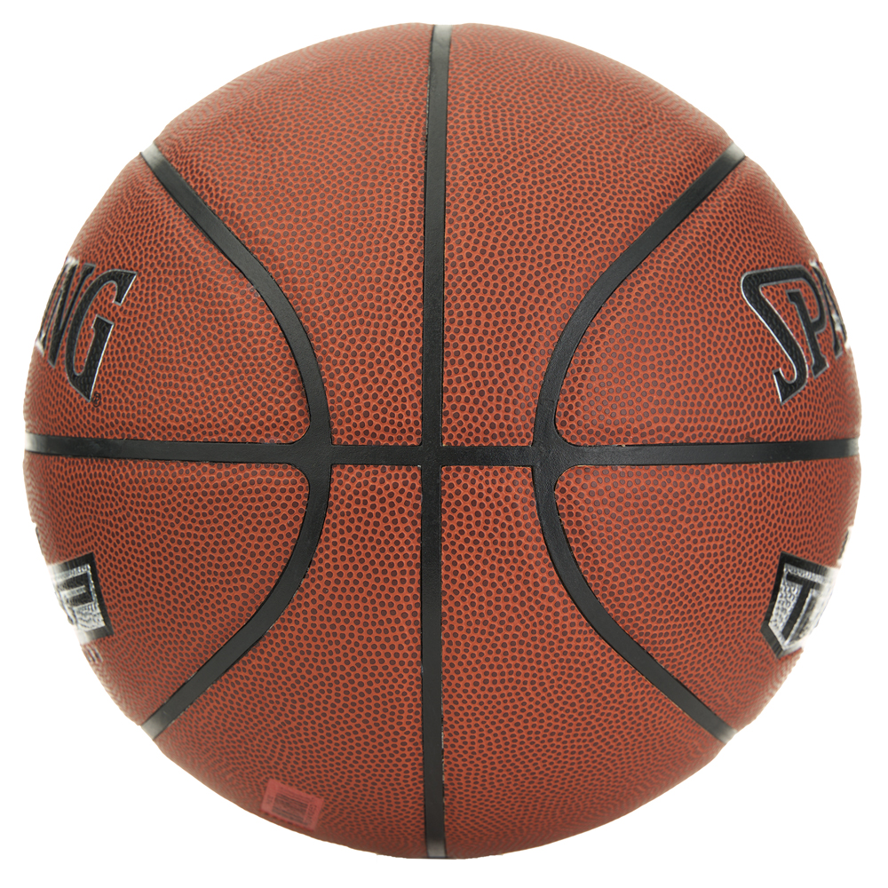 Мяч баск. SPALDING TF Max Grip  76873Z, р.7, композит. кожа (ПУ), коричнево-черный