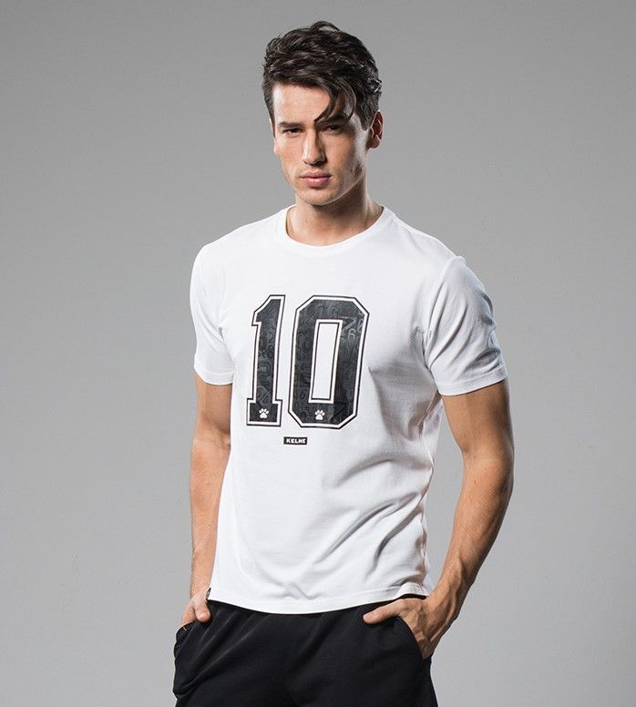 Футболка KELME Men's Short Sleeve T-Shirt White