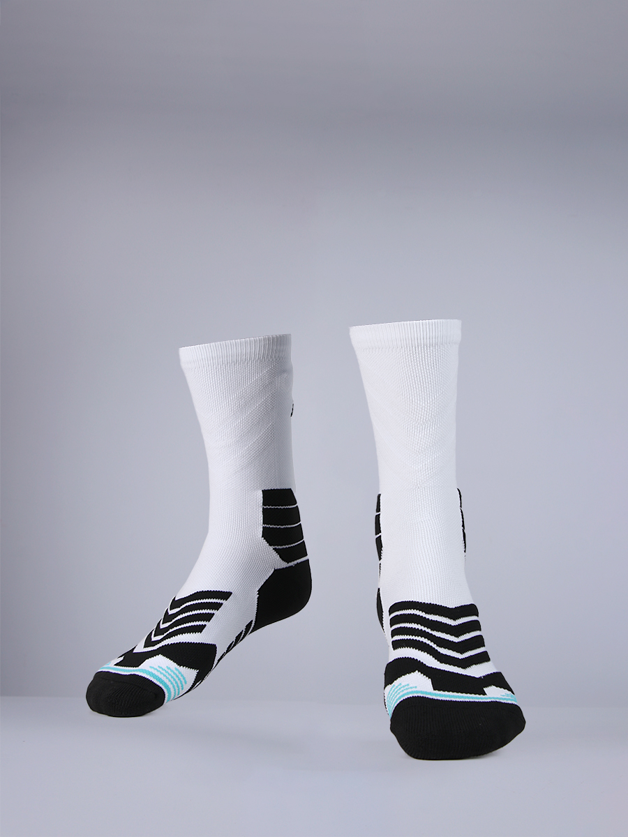 Носки тренировочные FN Basketball Socks (White/Black)