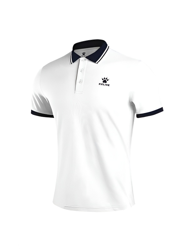 Футболка-поло KELME Short Sleeve Polo Shirt White