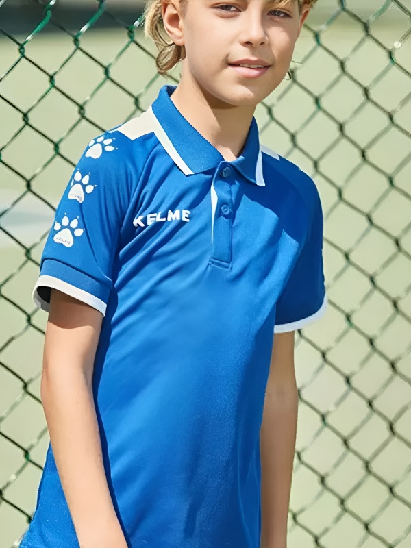 Детская футболка-поло KELME Kids Polo Blue
