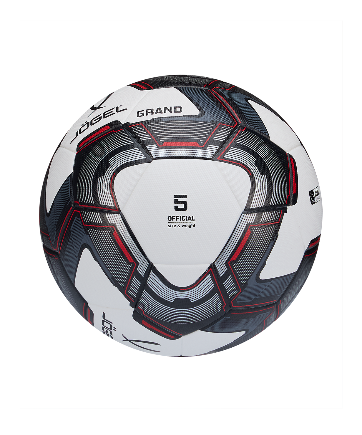 Мяч футбольный JOGEL Grand №5, белый, размер 5