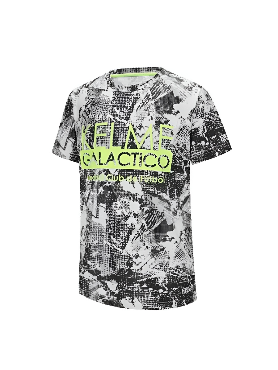 Детская футболка KELME Boys Short Sleeve T-Shirt Black