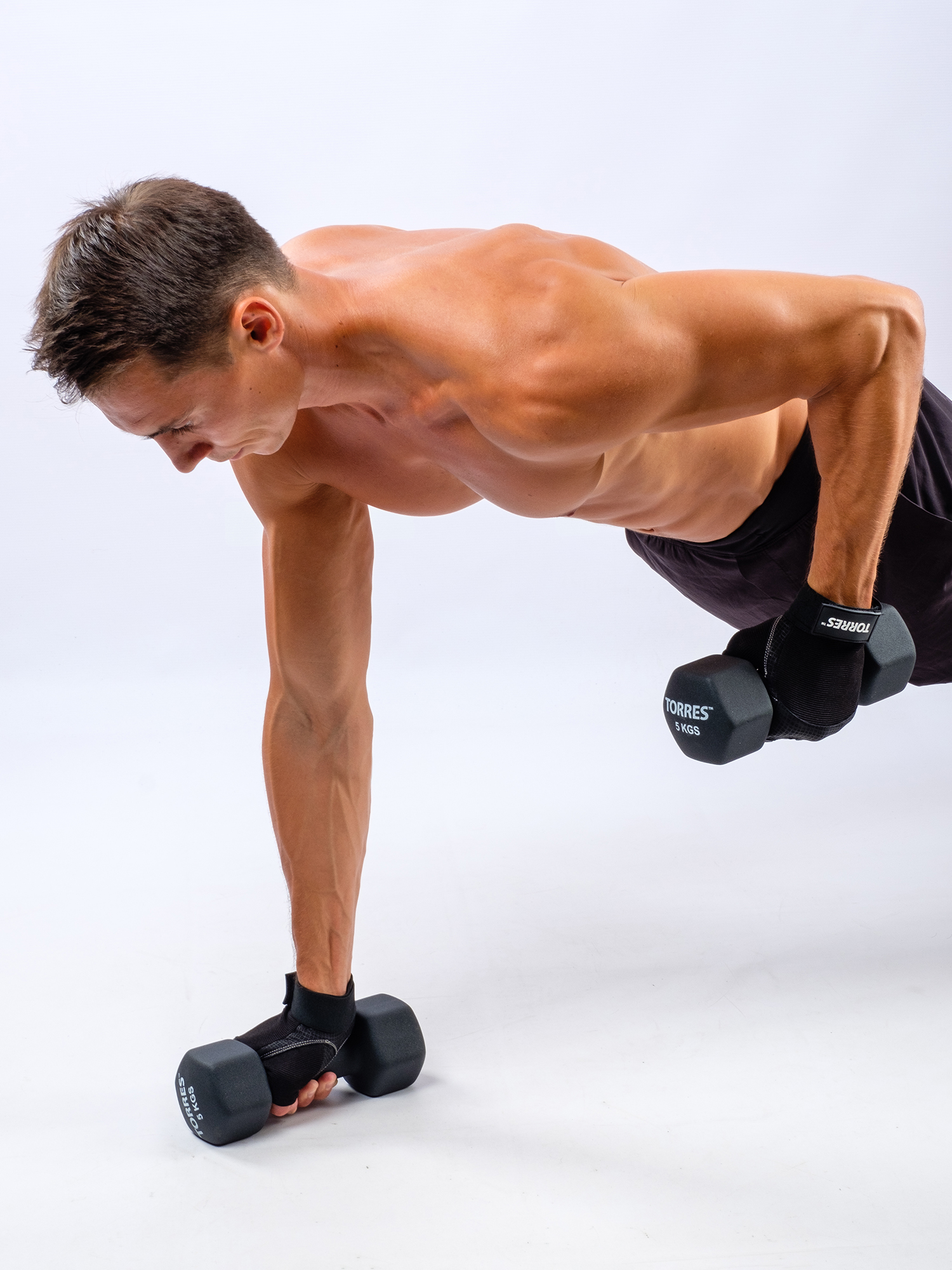 Перчатки для занятий спортом TORRES, PL6051XL, р.XL,нейлон,нат.кожа, подбив.6мм, напульсник,чер