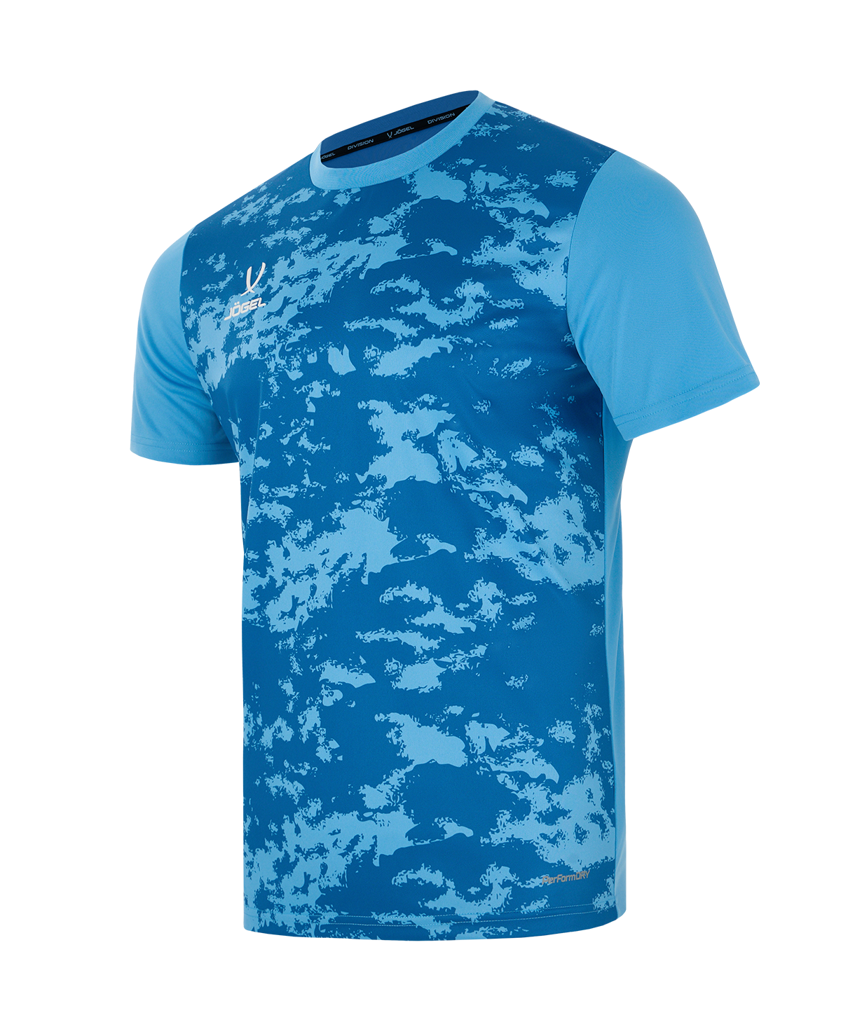 Футболка вратарская JOGEL DIVISION PerFormDRY SPLASH GK Jersey, голубой