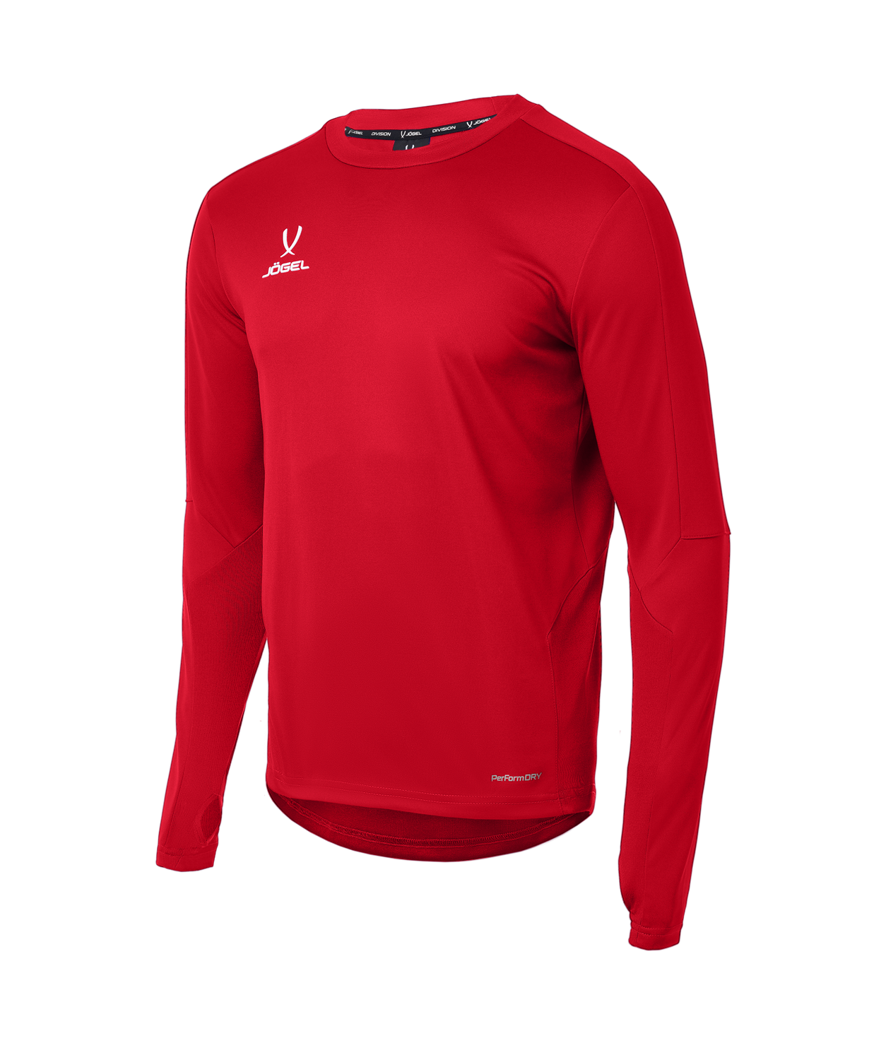 Джемпер тренировочный JOGEL DIVISION PerFormDRY Pro Training Top, красный