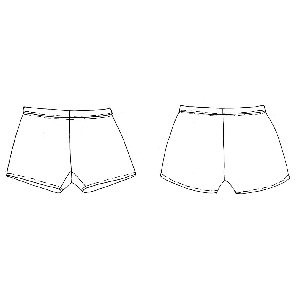 Шорты гимнастические Indigo SM-127-32, р.32, хлопок, эластан, черный