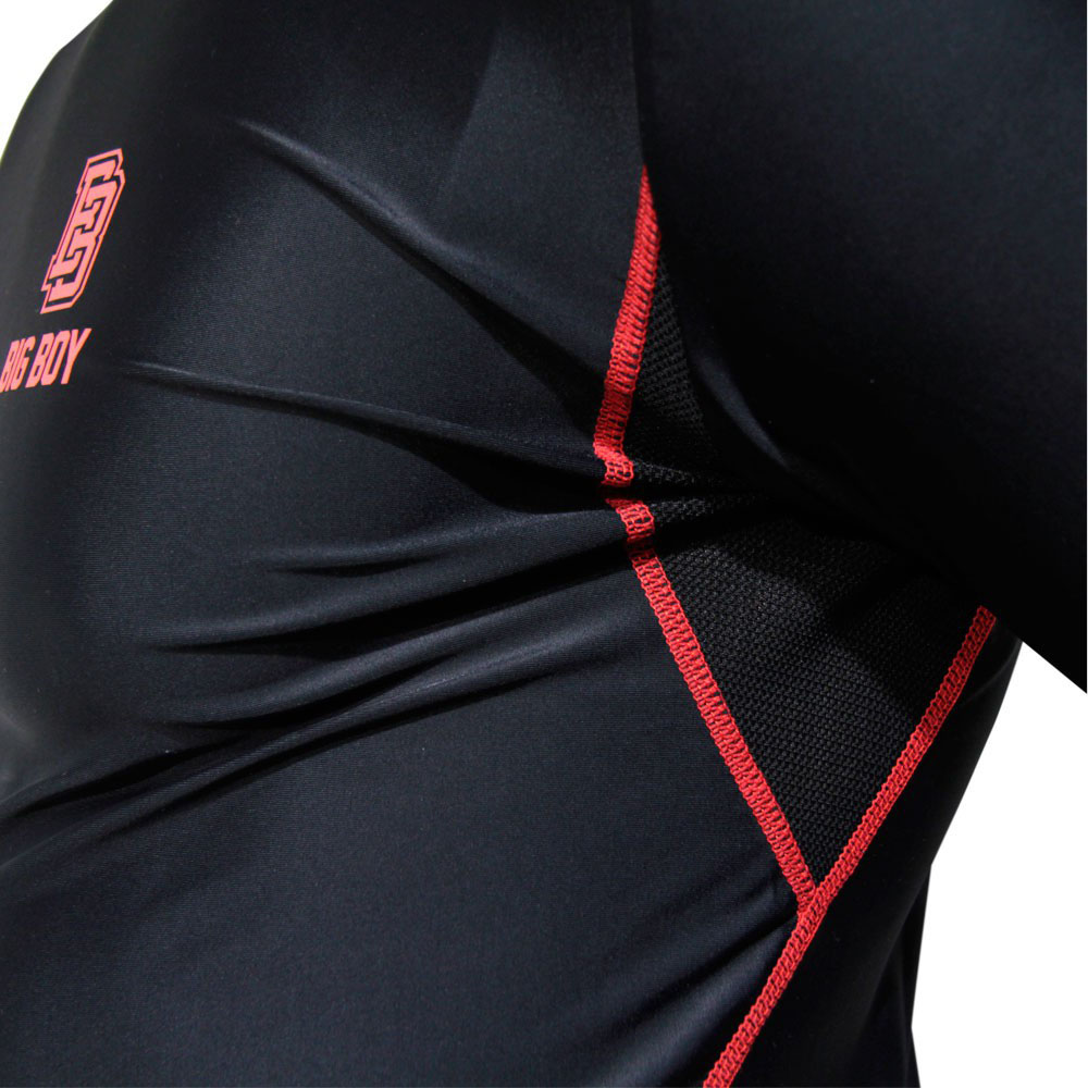 Футболка компрессионная взросл. BIG BOY Elite Line, BB-TPEL-SR-L, с длинным рукавом, р.L, черный