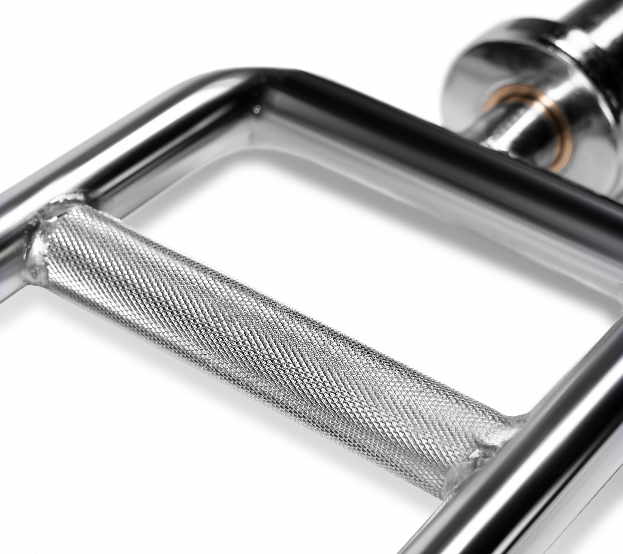 Гриф олимпийский BRONZE GYM паралельный хват с замками