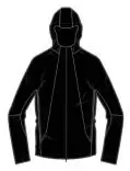Ветровка KELME Men's Woven Jacket Black