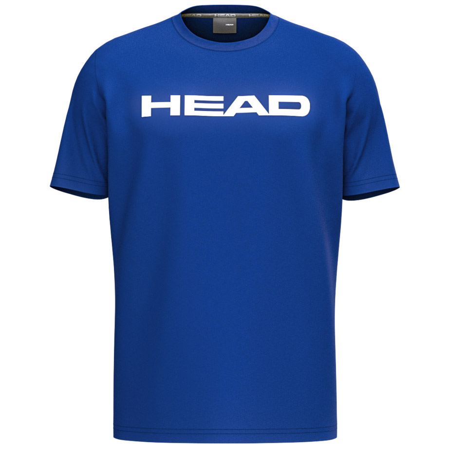 СЦ*Футболка мужская HEAD Club Original T-Shirt M 811855-Ro-S, р.S, хлопок,полиэстер,эластан, синий
