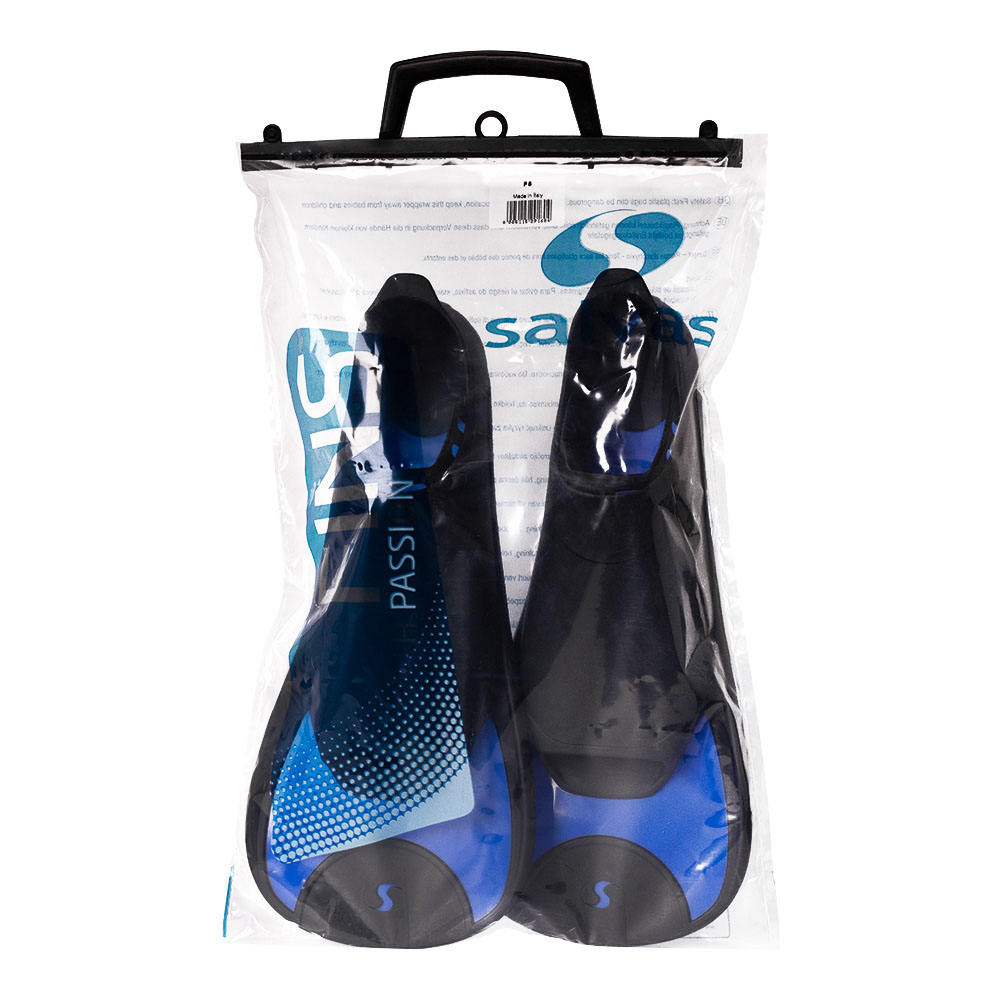 Ласты для бассейна Salvas F5 Fin, BA19131BBSTS,TPR и Technoflex, р.31-33, cиний