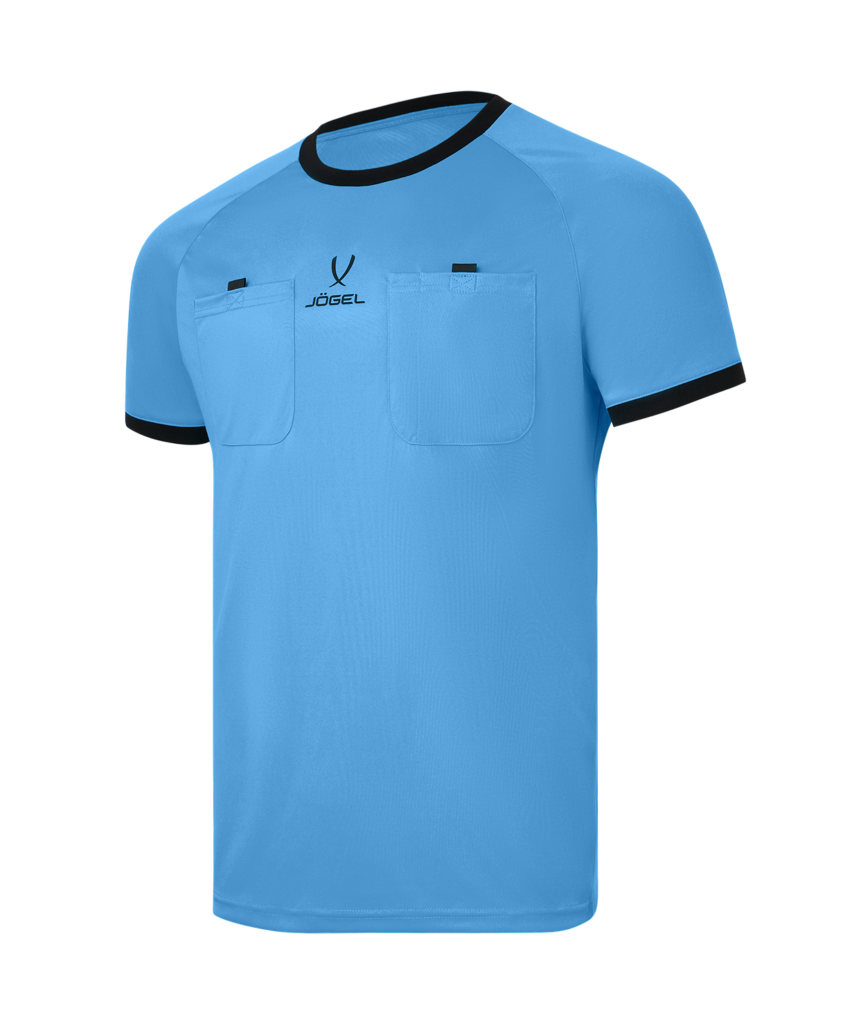 Футболка судейская JOGEL Referee tee, голубой