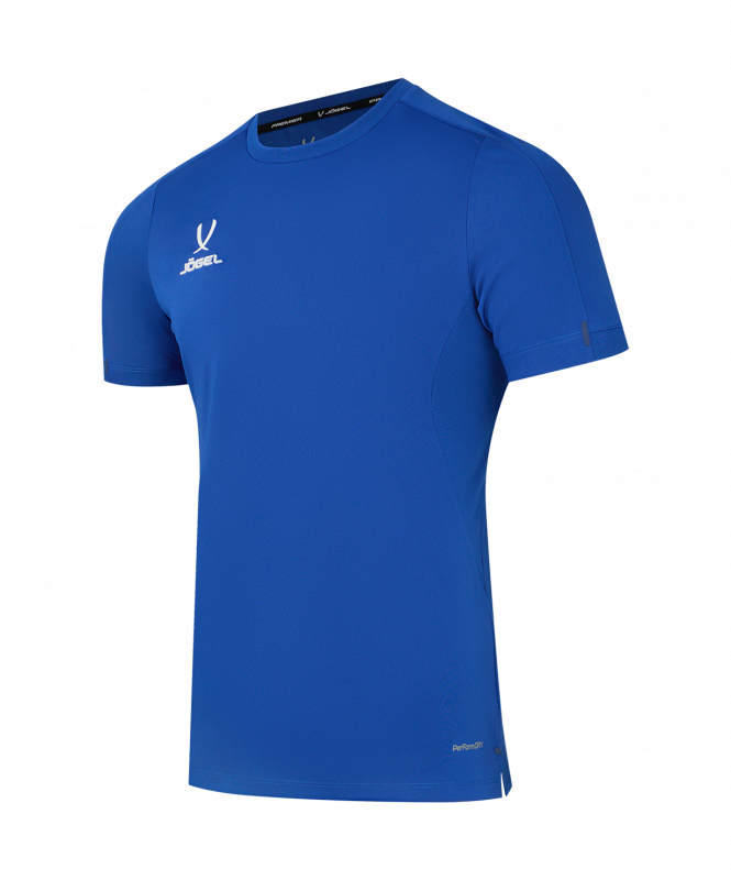 Футболка тренировочная JOGEL PREMIER PerFormDRY Training Poly Tee, синий, размер L