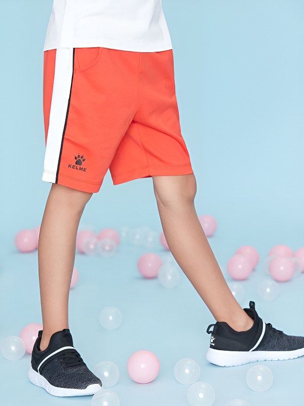 Детские шорты KELME Boy's Knitted Trousers Red