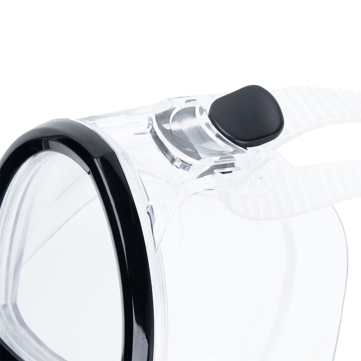 Маска для плав. Salvas Change Mask, CA195C2TNSTH, закален.стекло, Silflex, р. Senior, черный