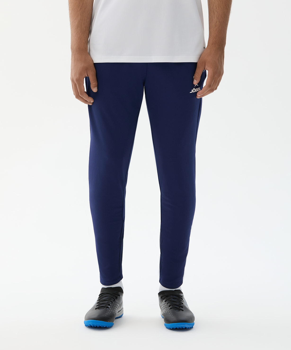 Брюки тренировочные с карманами JOGEL PREMIER PerFormDRY Training Pants, темно-синий, размер L