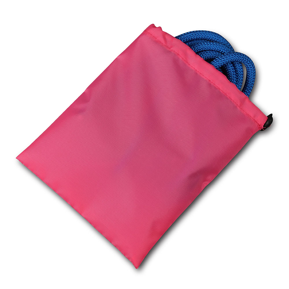 Чехол для скакалки INDIGO, SM-338-P, полиэстер, 22-18см, розовый