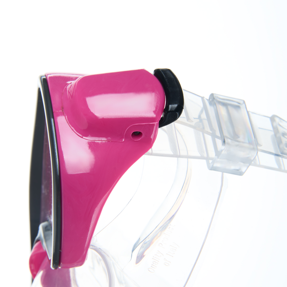 Маска для плав. Salvas Geo Jr Mask, CA105S1FYSTH, безопасн.стекло, силикон, р. Junior, розовый