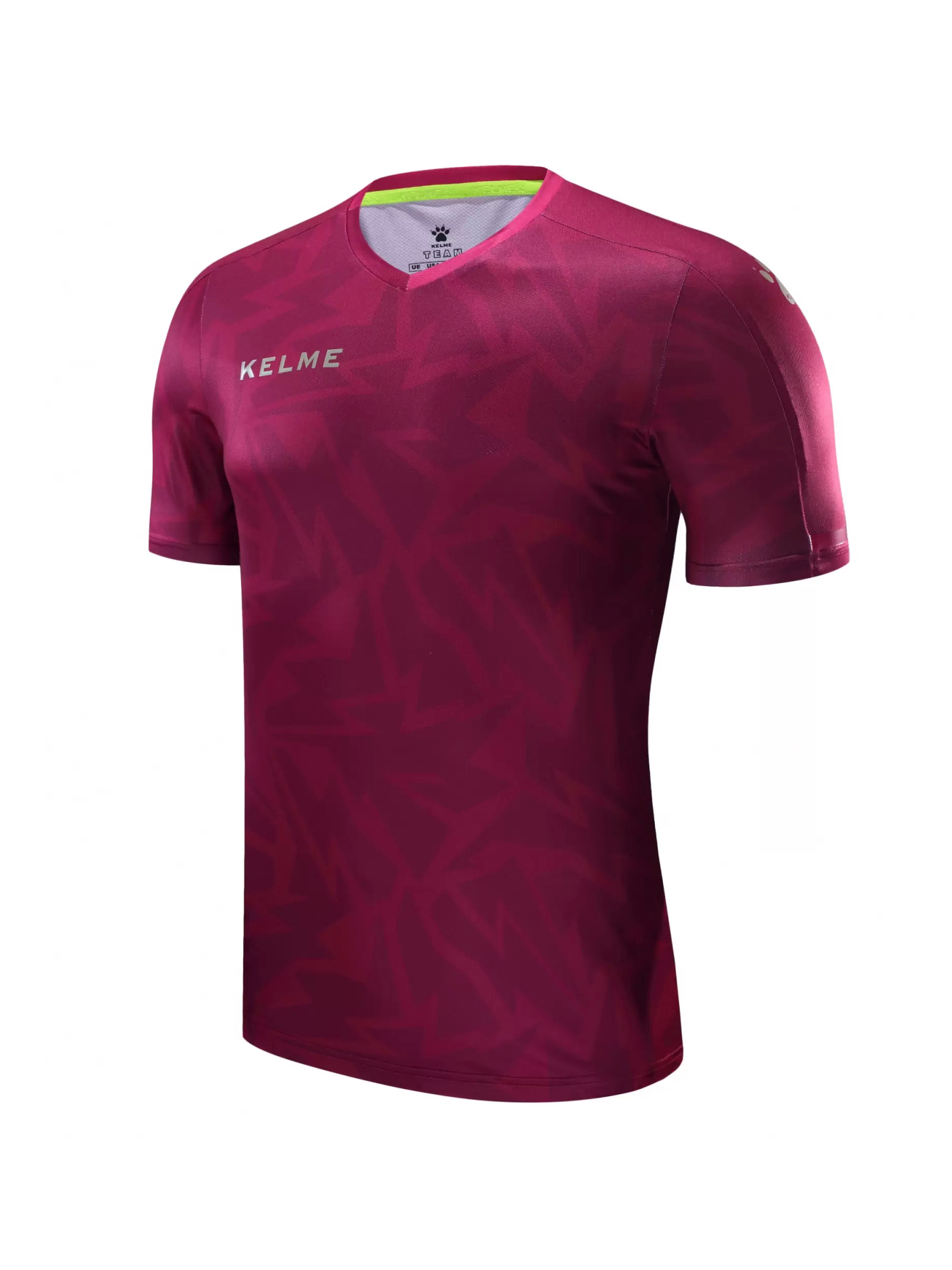 Футболка KELME Short Sleeve Football Shirt Burgundy