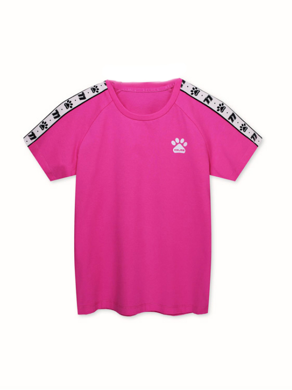 Детская футболка KELME Girls Short Sleeve T-Shirt Pink