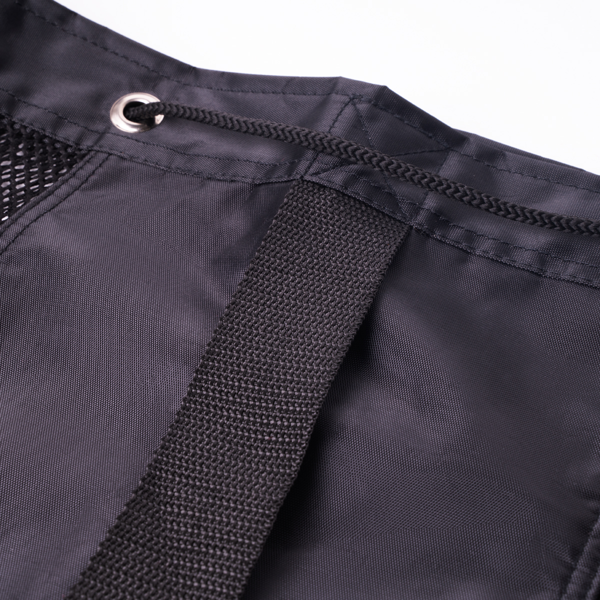 Сумка-баул для мячей TORRES, SS112370, на 20 футб. мячей, шнурок с фиксатором, полиэстер, чёрная