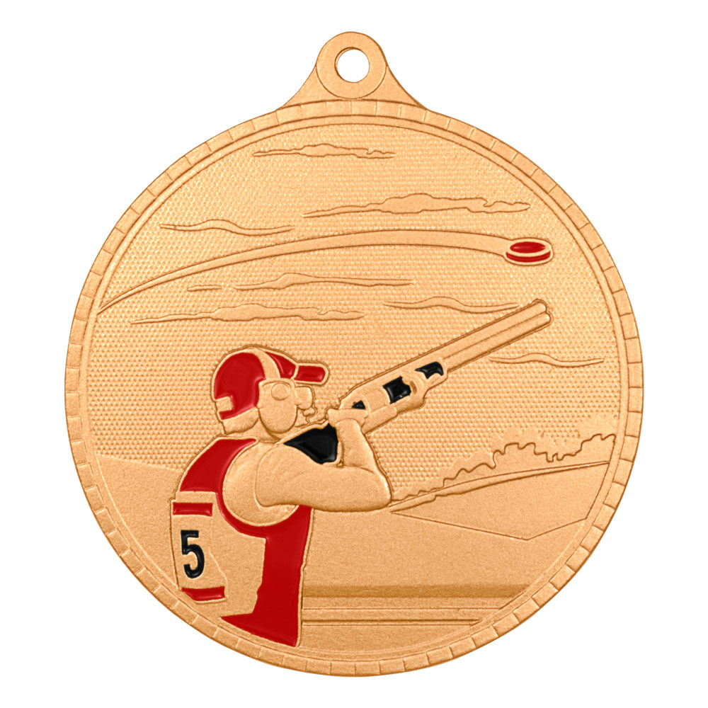 Медаль MZP 597-55/B стендовая стрельба (D-55мм, s-2 мм)