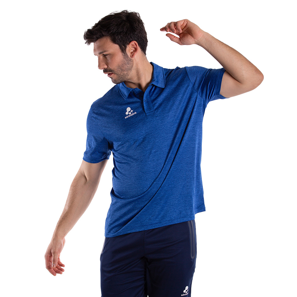 Поло +ADRENALINA 1504-029-2XL, р.2XL, 100% полиэстер, синий