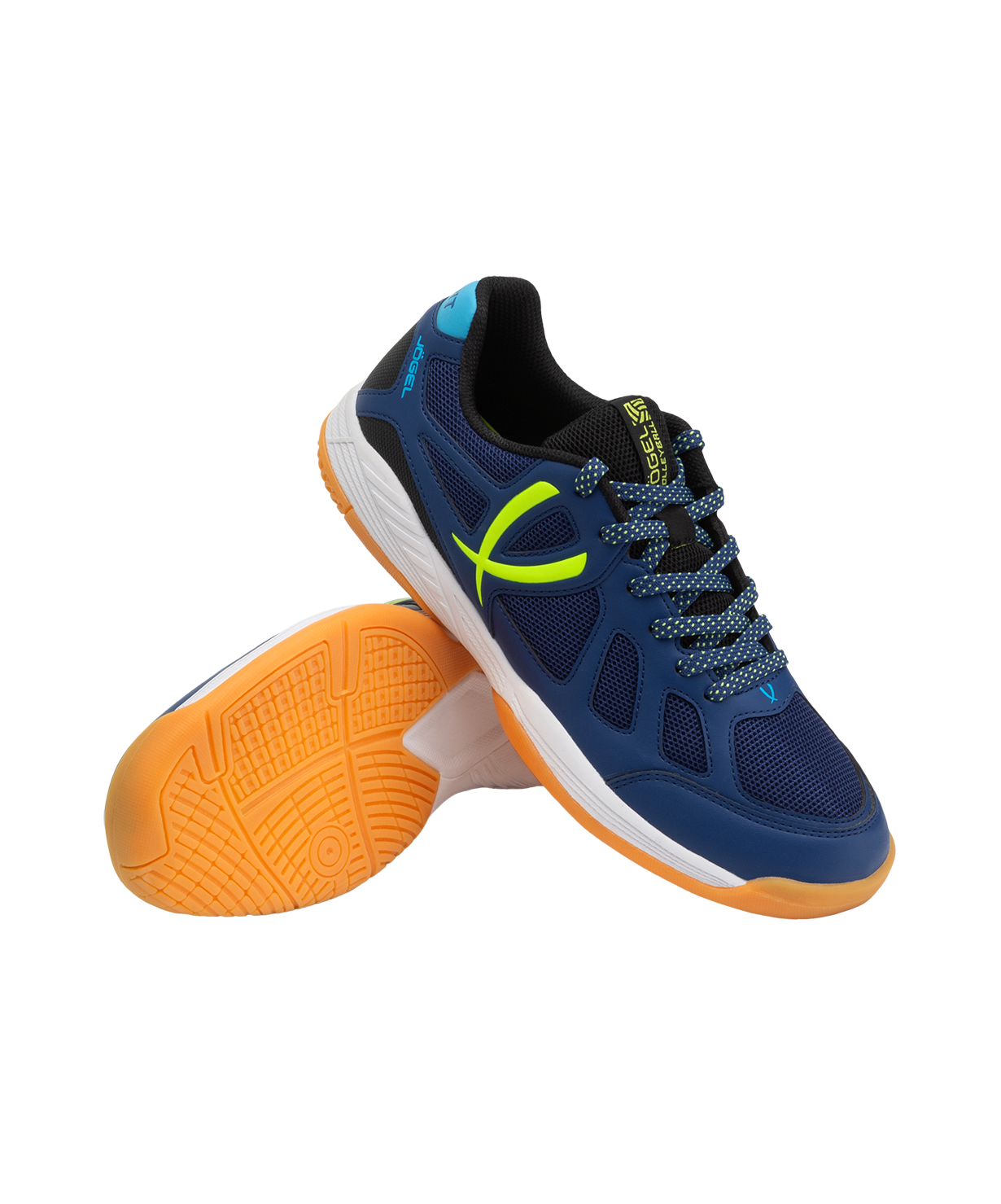 Кроссовки волейбольные JOGEL SPIRIT, Navy/lime