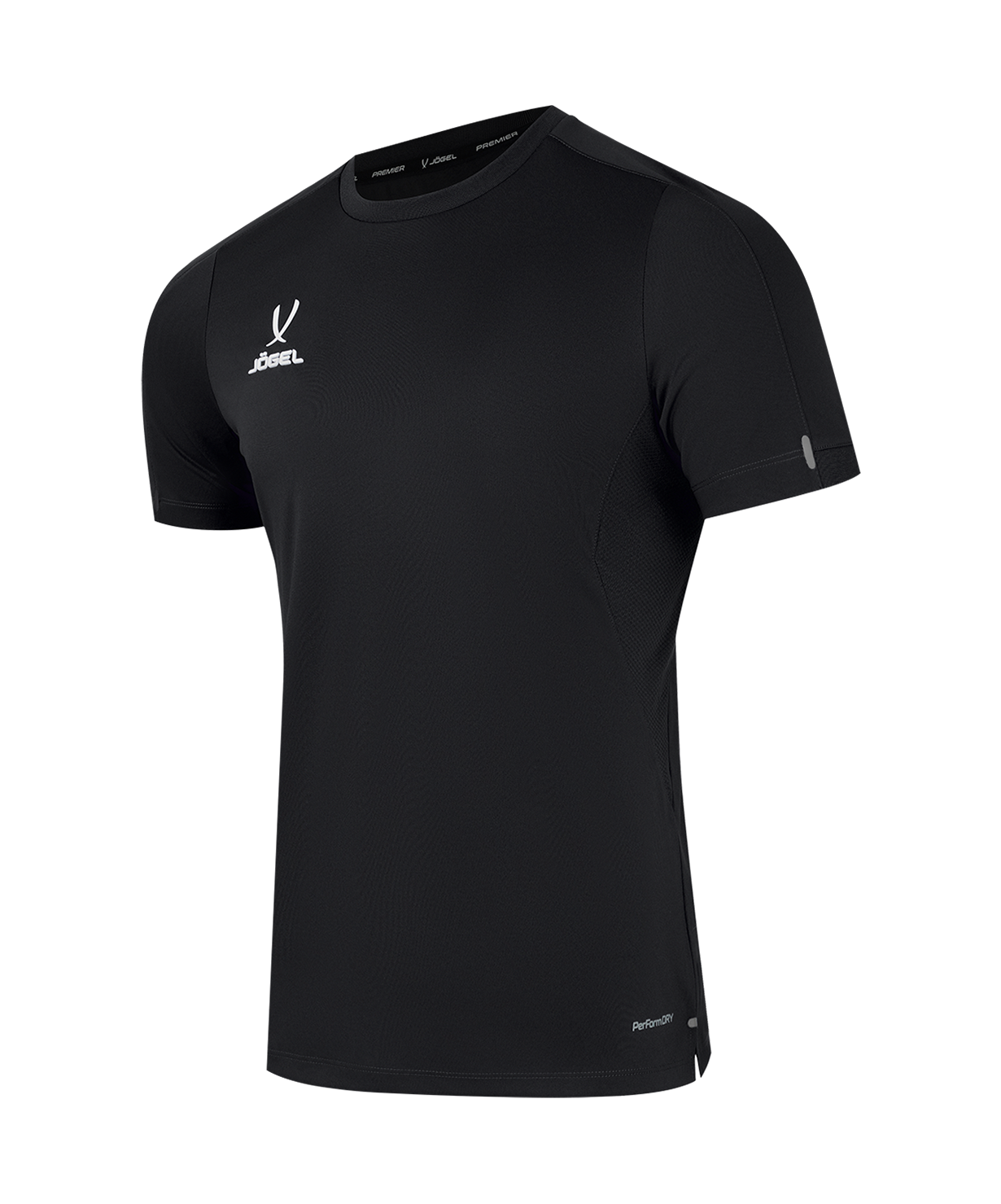 Футболка тренировочная JOGEL PREMIER PerFormDRY Training Poly Tee, черный