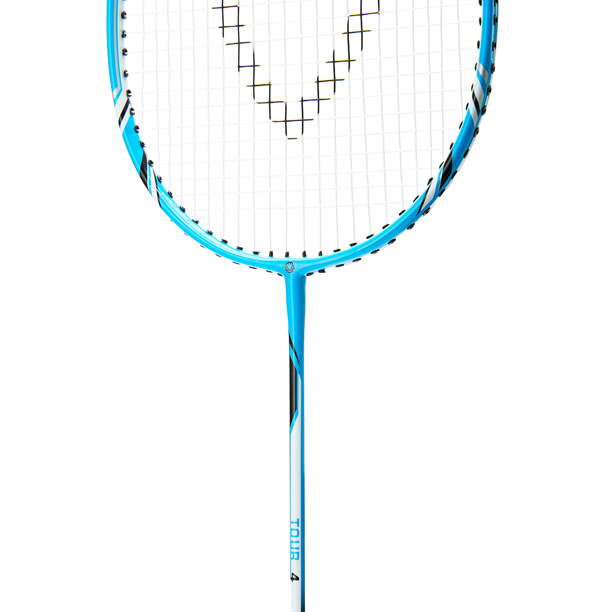Ракетка бадм. TORRES Tour 4, BD23501,для любит,стерж из карбона,алюм.обод,со струнами, синий