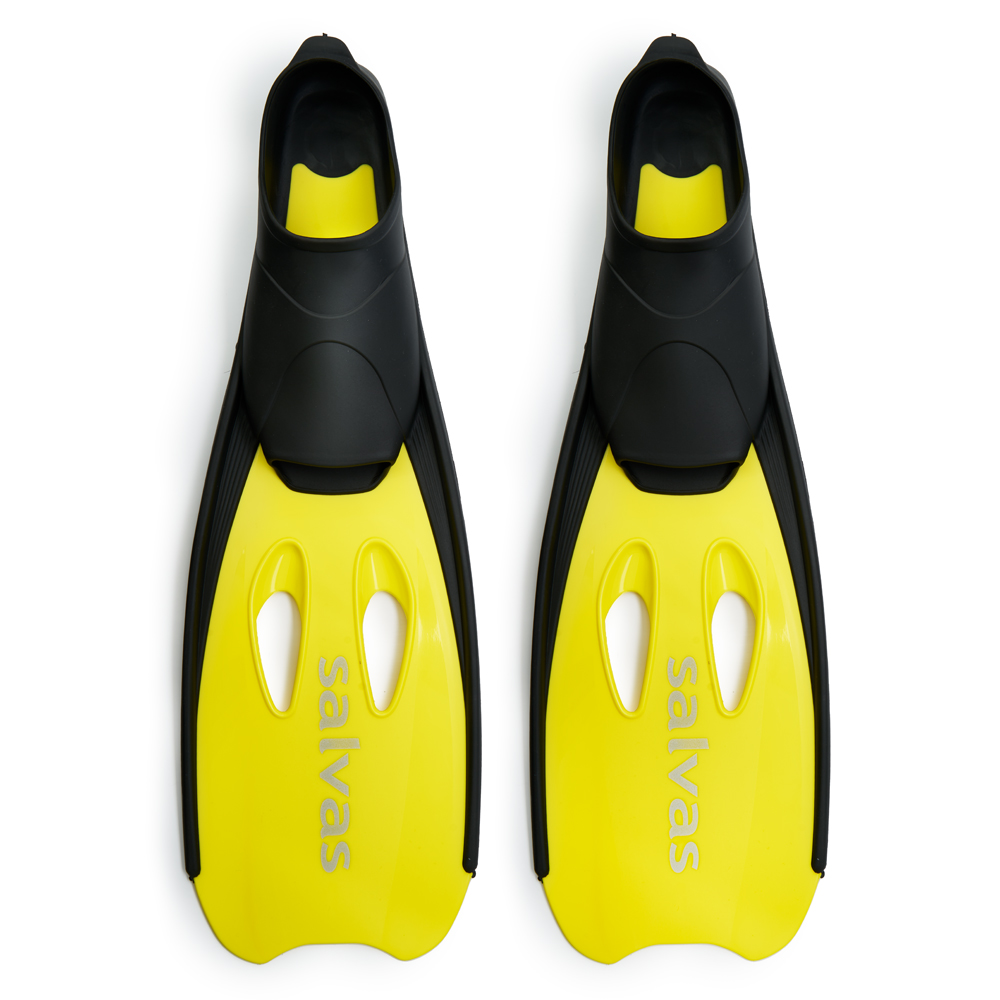 Ласты для плав. Salvas Cancun Fin, BA12531GTSTS, TPR и Technoflex,р.31-33, желтый