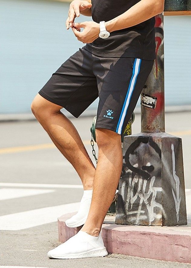 Шорты KELME Men's Knitted Shorts Black