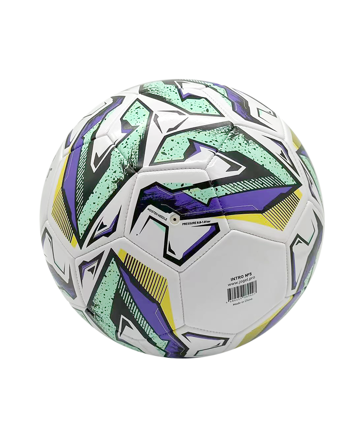 Мяч футбольный JOGEL Intro №5, белый, размер 5