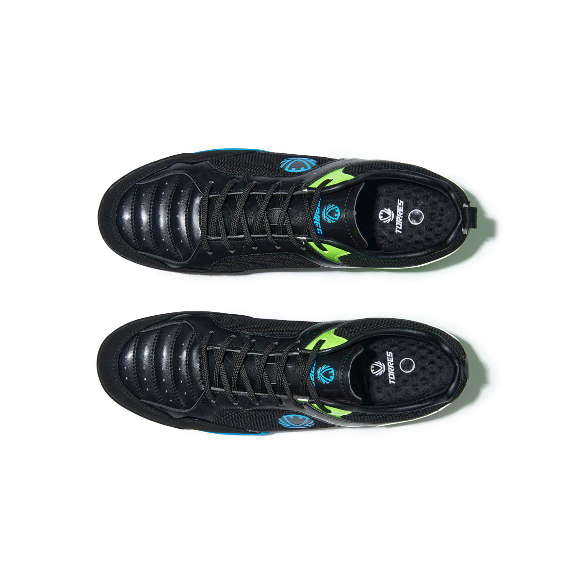 Бутсы футб.(многошиповки) TORRES VELOZ, TS13724194-39, р.39, микрофибра, текстиль, черный