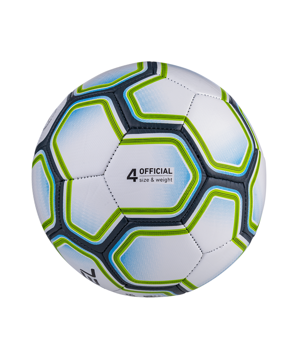 Мяч футзальный Star №4, белый/синий/зеленый, размер 4
