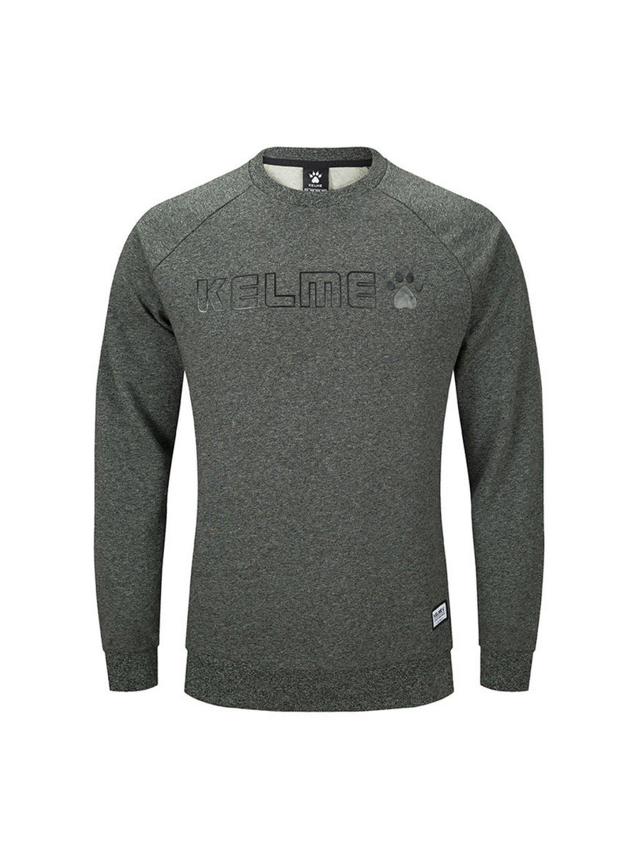 Свитшот KELME Knitted Round Neck Sweater Dark Grey