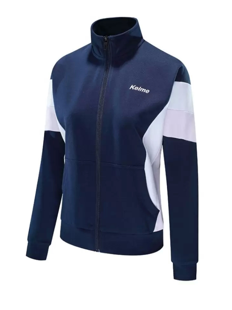 Олимпийка KELME Women's Knitted Jacket Dark Blue