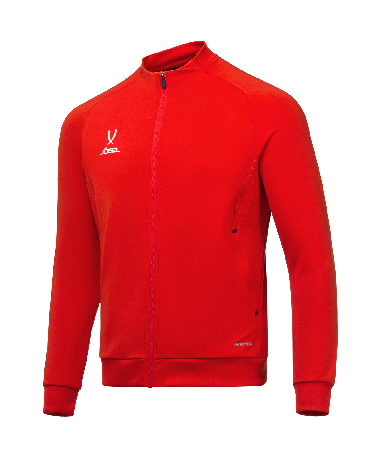 Джемпер тренировочный на молнии JOGEL NATIONAL PerFormDRY Training FZ Jacket, красный